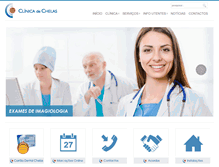 Tablet Screenshot of clinicadechelas.com